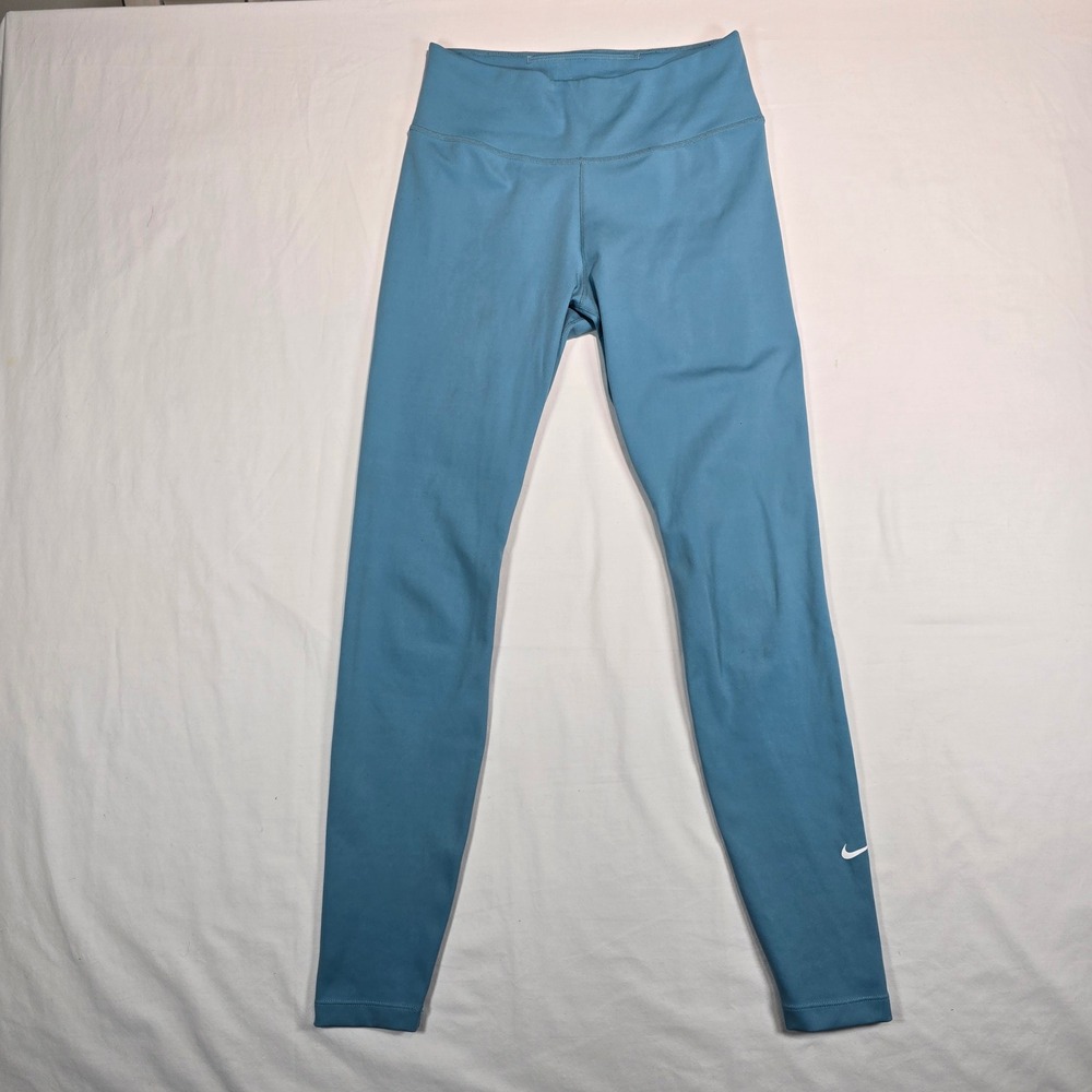 Nike Dri-FIT One High-Rise Leggings Blue DD0252-424 Womens‎ Small